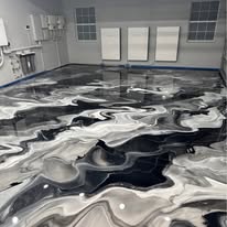 All About Epoxy floor project